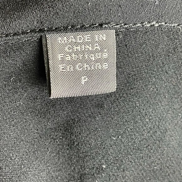 twelfth street by cynthia vincent black Kimono robe sz S - Picture 5 of 8